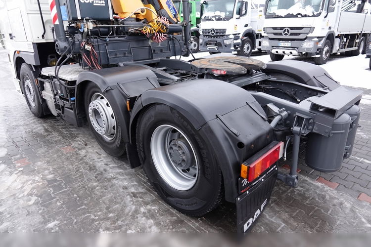 MAN DAF XF 510 / 6x2 / PUSHER /HDS COPMA 160.5 / WYSÓW: 15 m / OŚ PODNOSZONA / 3 OSIOWY CIĄGNIK SIODŁOWY / UAL / STEROWANIE RADIOWE zdjęcie 12