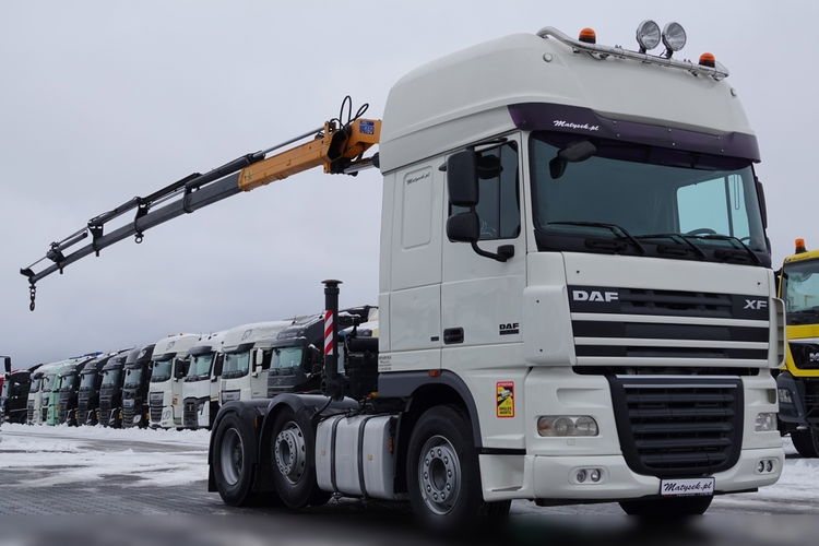 MAN DAF XF 510 / 6x2 / PUSHER /HDS COPMA 160.5 / WYSÓW: 15 m / OŚ PODNOSZONA / 3 OSIOWY CIĄGNIK SIODŁOWY / UAL / STEROWANIE RADIOWE zdjęcie 1