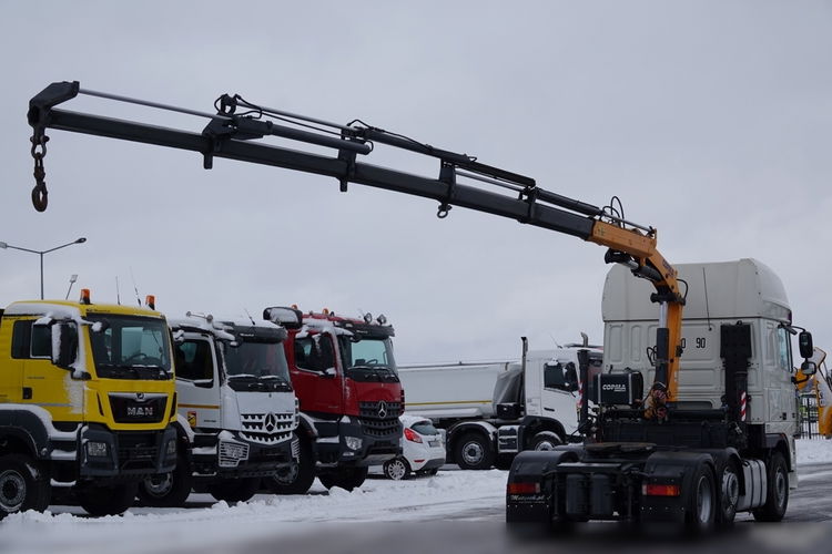 MAN DAF XF 510 / 6x2 / PUSHER /HDS COPMA 160.5 / WYSÓW: 15 m / OŚ PODNOSZONA / 3 OSIOWY CIĄGNIK SIODŁOWY / UAL / STEROWANIE RADIOWE zdjęcie 3