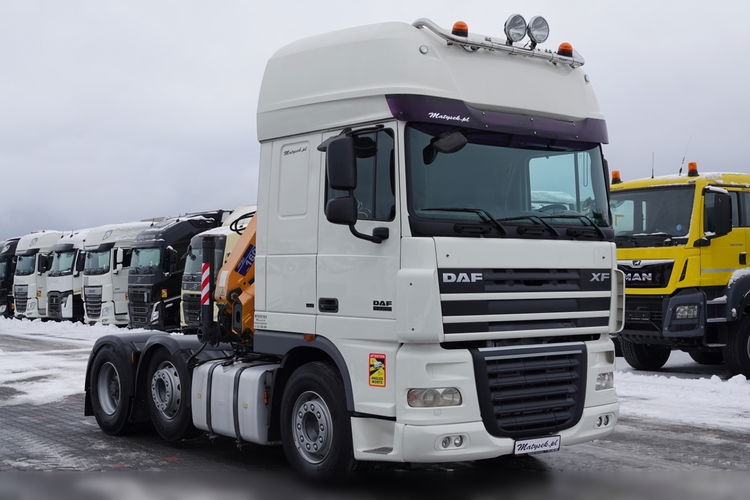 MAN DAF XF 510 / 6x2 / PUSHER /HDS COPMA 160.5 / WYSÓW: 15 m / OŚ PODNOSZONA / 3 OSIOWY CIĄGNIK SIODŁOWY / UAL / STEROWANIE RADIOWE zdjęcie 7