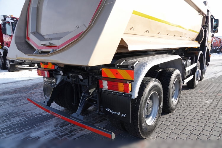 Mercedes -BENZ ACTROS MP3 / 4141 / 8X6 / WYWROTKA TYLNOZSYPOWA / MEILLER -KIPPER / HARDOX / MANUAL  zdjęcie 16