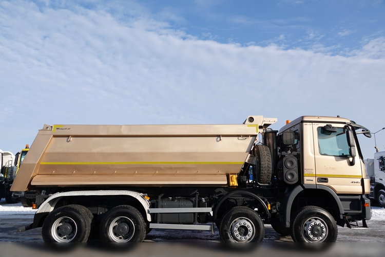 Mercedes -BENZ ACTROS MP3 / 4141 / 8X6 / WYWROTKA TYLNOZSYPOWA / MEILLER -KIPPER / HARDOX / MANUAL  zdjęcie 17