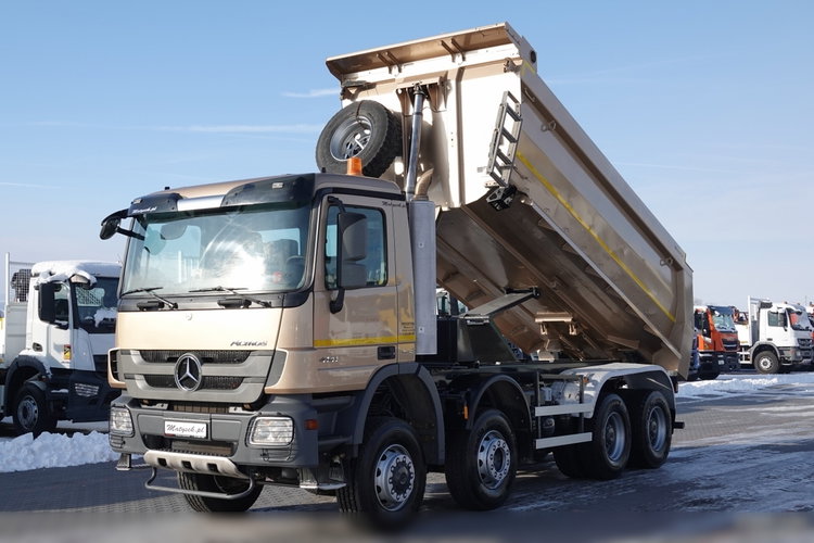 Mercedes -BENZ ACTROS MP3 / 4141 / 8X6 / WYWROTKA TYLNOZSYPOWA / MEILLER -KIPPER / HARDOX / MANUAL  zdjęcie 2