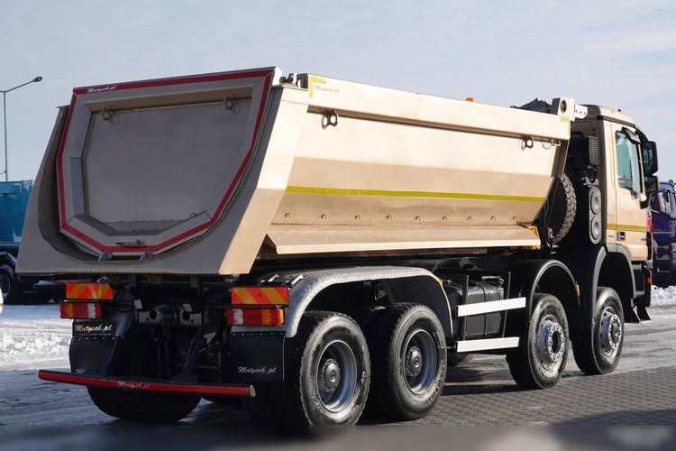 Mercedes -BENZ ACTROS MP3 / 4141 / 8X6 / WYWROTKA TYLNOZSYPOWA / MEILLER -KIPPER / HARDOX / MANUAL  zdjęcie 7