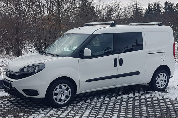 Fiat Doblo MAXI 5 OSÓB DŁUGI KLIMA 2 xDRZWI BOCZNE PRZESUWNE I-WŁAŚCICIEL zdjęcie 1