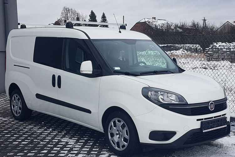 Fiat Doblo MAXI 5 OSÓB DŁUGI KLIMA 2 xDRZWI BOCZNE PRZESUWNE I-WŁAŚCICIEL zdjęcie 2