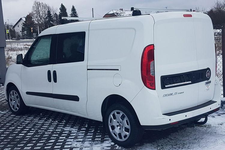 Fiat Doblo MAXI 5 OSÓB DŁUGI KLIMA 2 xDRZWI BOCZNE PRZESUWNE I-WŁAŚCICIEL zdjęcie 3