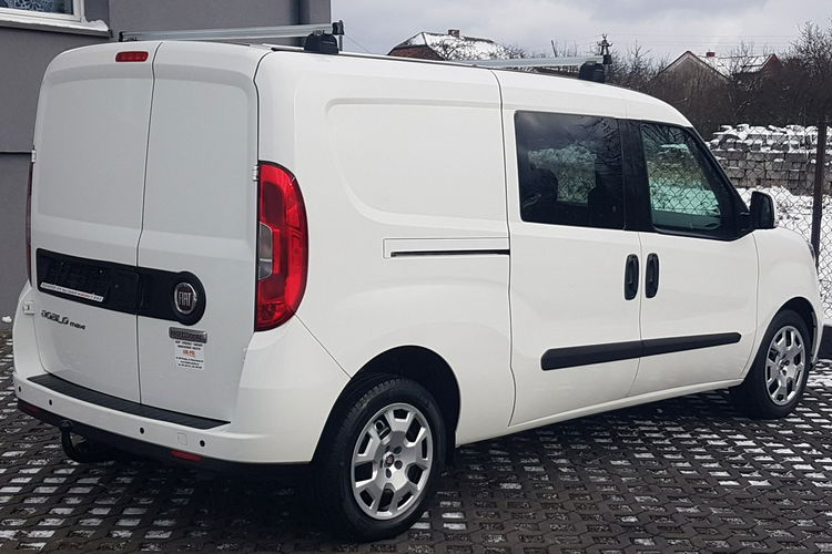 Fiat Doblo MAXI 5 OSÓB DŁUGI KLIMA 2 xDRZWI BOCZNE PRZESUWNE I-WŁAŚCICIEL zdjęcie 4