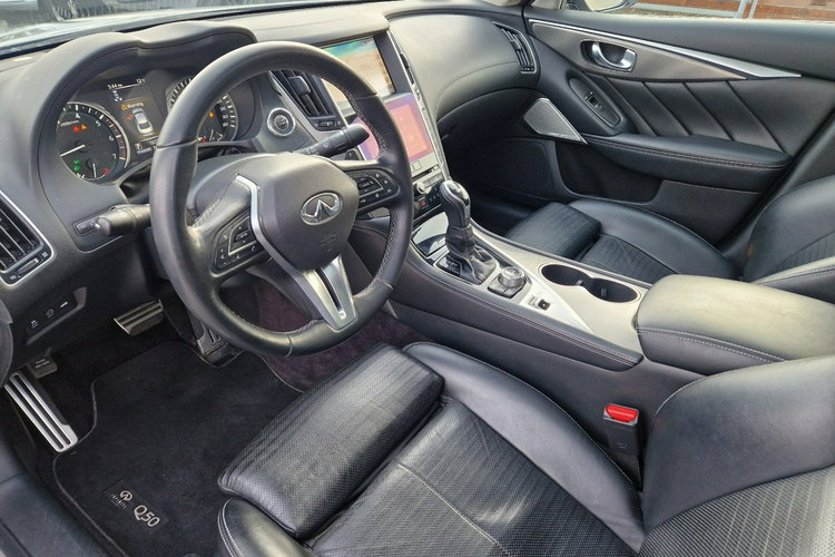 Infiniti Q50 2.2 170 Km Max Wyposażenie Stan BDB Gwarancja LIFT Q50s zdjęcie 33