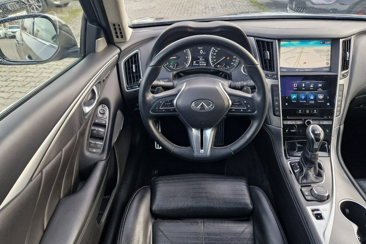 Infiniti Q50 2.2 170 Km Max Wyposażenie Stan BDB Gwarancja LIFT Q50s zdjęcie 35