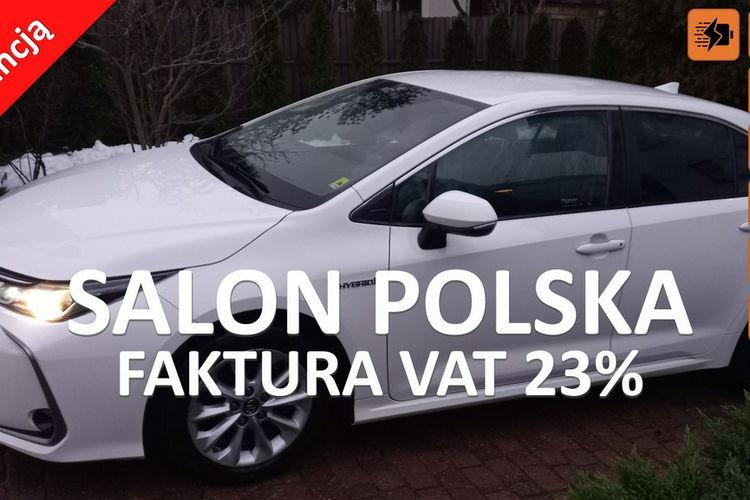 Toyota Corolla Comfort e-CVT 1.8 Hybryda Pełna historia serwisowa ASO FV23% zdjęcie 1
