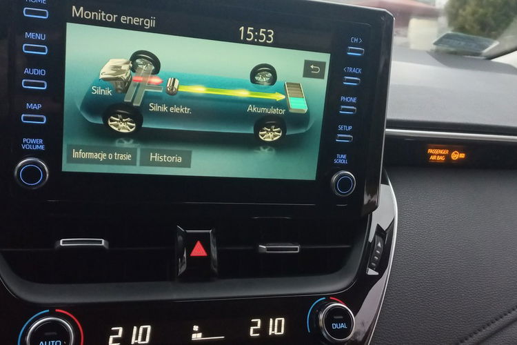 Toyota Corolla Comfort e-CVT 1.8 Hybryda Pełna historia serwisowa ASO FV23% zdjęcie 18