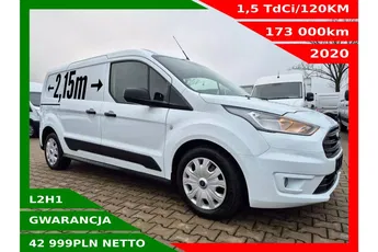 Ford transit-connect Long 42999zł NETTO 1, 5TdCi/120KM