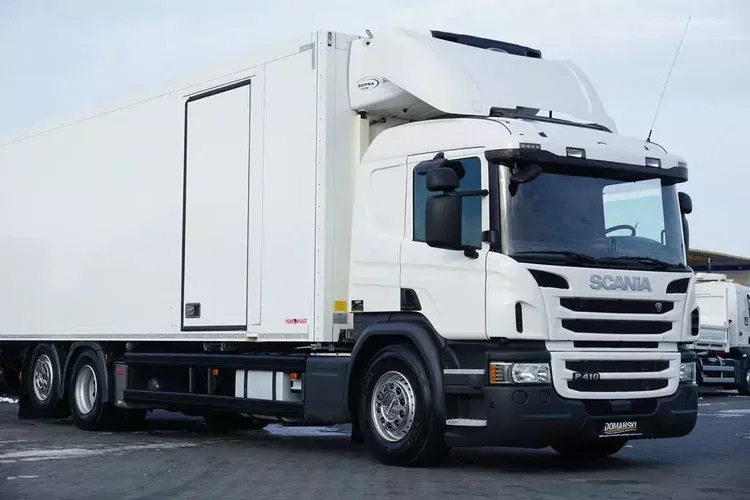Scania / P 410 / EURO 6 / CHŁODNIA + WINDA / 23 PALETY / OŚ SKRĘTNA zdjęcie 27