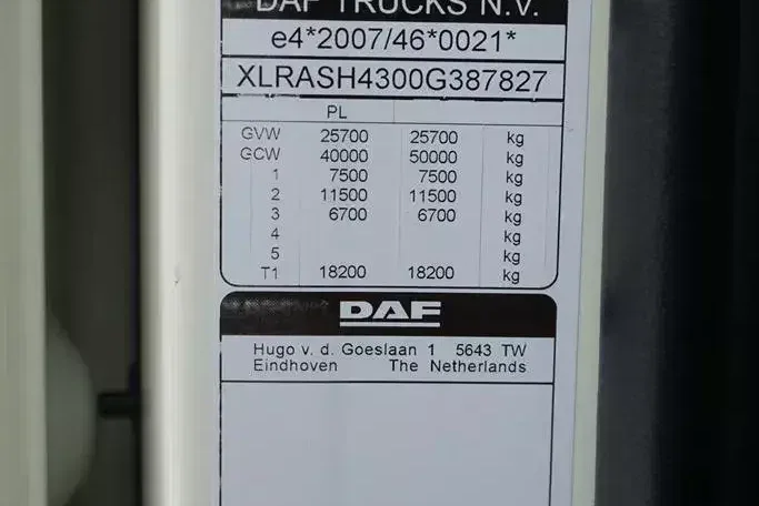 DAF XF / 480 / ACC / EURO 6 / ZESTAW PRZEJAZDOWY 120 M3 zdjęcie 11