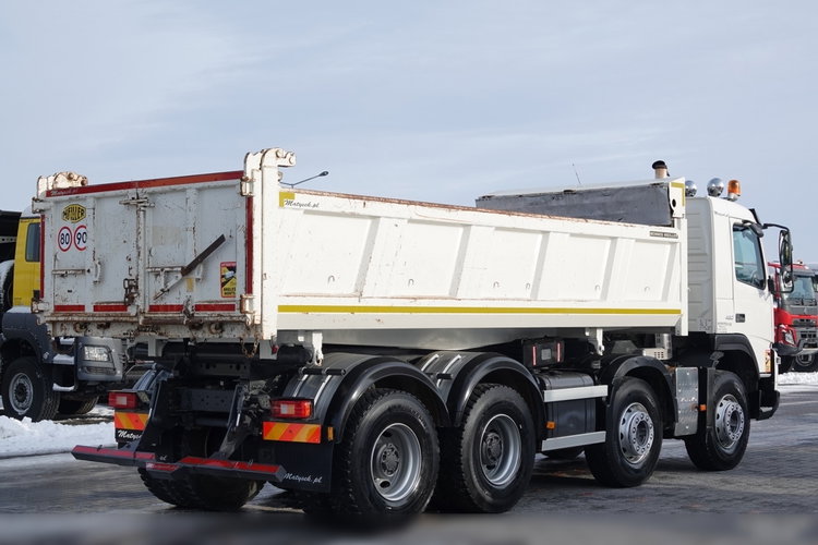 Volvo FMX 460 / 8x4 / WYWROTKA / HYDROBURTA / BORDMATIC / MEILLER KIPER / EURO 5 / EEV / SPROWADZONY  zdjęcie 12