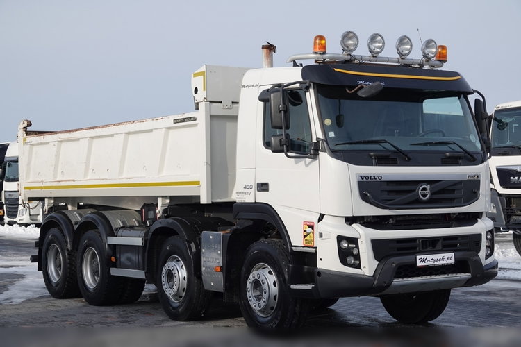 Volvo FMX 460 / 8x4 / WYWROTKA / HYDROBURTA / BORDMATIC / MEILLER KIPER / EURO 5 / EEV / SPROWADZONY  zdjęcie 13