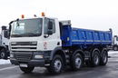 DAF CF 85.410 / 8X4 / WYWROTKA 2 STR / HYDROBURTA / MEILLER KIPPER / BORDMATIC / SPROWADZONY  zdjęcie 9