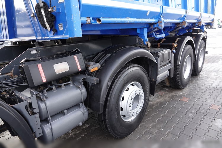 DAF CF 85.410 / 8X4 / WYWROTKA 2 STR / HYDROBURTA / MEILLER KIPPER / BORDMATIC / SPROWADZONY  zdjęcie 15