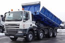 DAF CF 85.410 / 8X4 / WYWROTKA 2 STR / HYDROBURTA / MEILLER KIPPER / BORDMATIC / SPROWADZONY  zdjęcie 1
