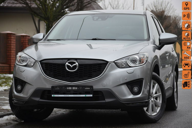 Mazda CX-5 Opłacona 2.0i 165KM Serwis Bi-Xenon Navi As.pasa ruchu 2xParktronik zdjęcie 1