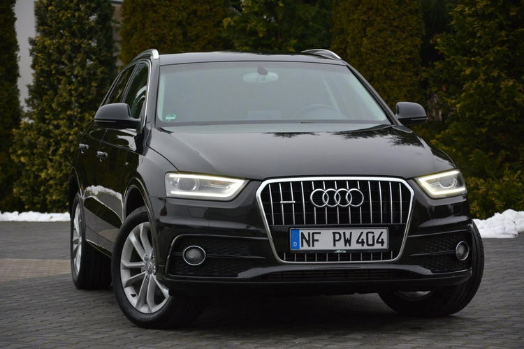 Q3 Automat S-Line Quattro Ledy bi-Xenon Navi Alu18" z Niemiec ASO Audi zdjęcie 9