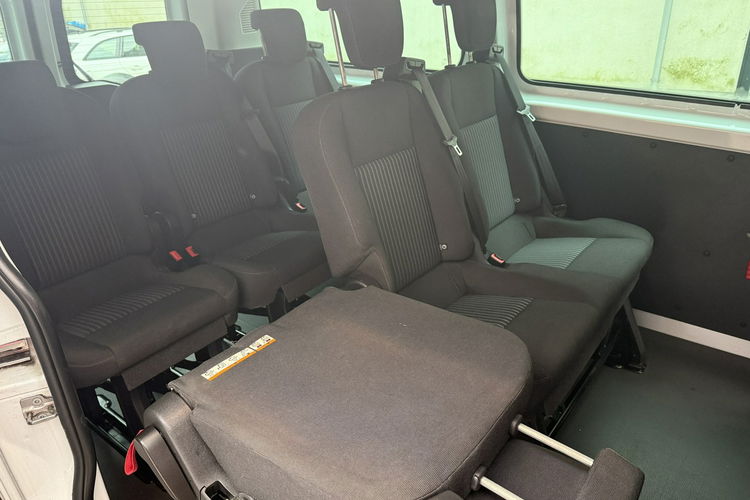 Ford Transit Custom 2.O TDCI 130 KM 1 WŁAŚCICIEL W PL 9 OSOBOWY KAMERA COFANIA BEZ WKŁADU zdjęcie 15