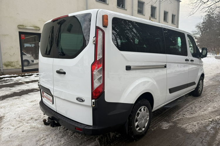 Ford Transit Custom 2.O TDCI 130 KM 1 WŁAŚCICIEL W PL 9 OSOBOWY KAMERA COFANIA BEZ WKŁADU zdjęcie 4