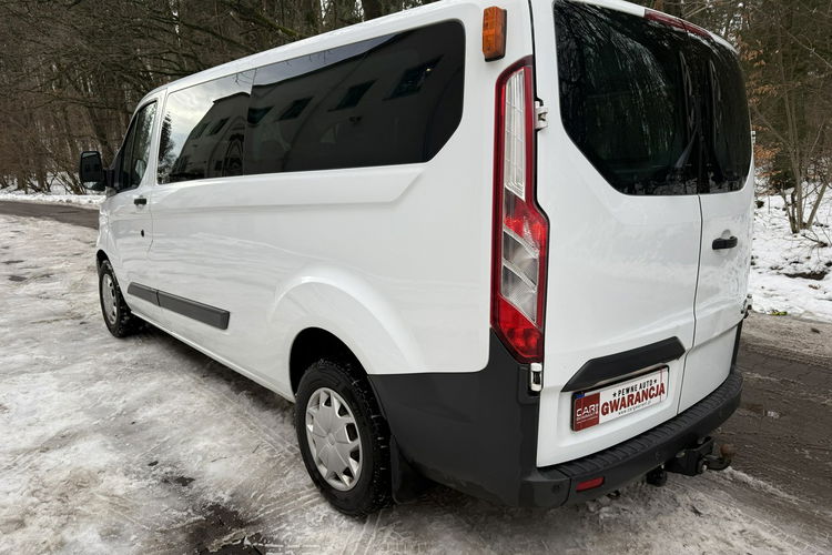 Ford Transit Custom 2.O TDCI 130 KM 1 WŁAŚCICIEL W PL 9 OSOBOWY KAMERA COFANIA BEZ WKŁADU zdjęcie 6