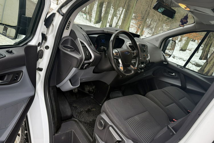 Ford Transit Custom 2.O TDCI 130 KM 1 WŁAŚCICIEL W PL 9 OSOBOWY KAMERA COFANIA BEZ WKŁADU zdjęcie 8