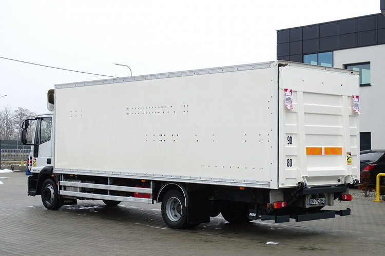 Iveco EUROCARGO 120 E19 Kontener Sprowadzony EURO 6 Książka Serwisowa , Klima , 3 Miejscowa Kabina , Poduszki , Winda zdjęcie 3