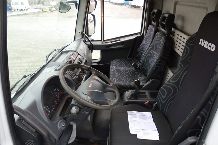 Iveco EUROCARGO 120 E19 Kontener Sprowadzony EURO 6 Książka Serwisowa , Klima , 3 Miejscowa Kabina , Poduszki , Winda zdjęcie 6