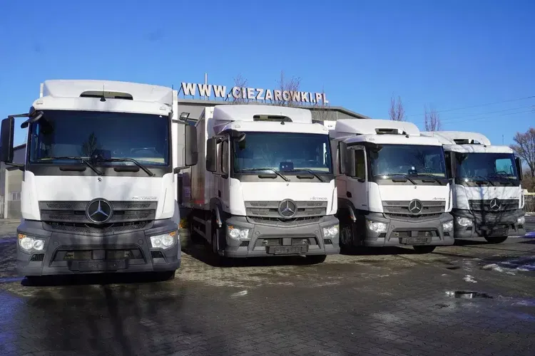 Mercedes Actros 1824 / Kabina sypialna / Chłodnia 22 EPAL / 4 sztuki zdjęcie 2