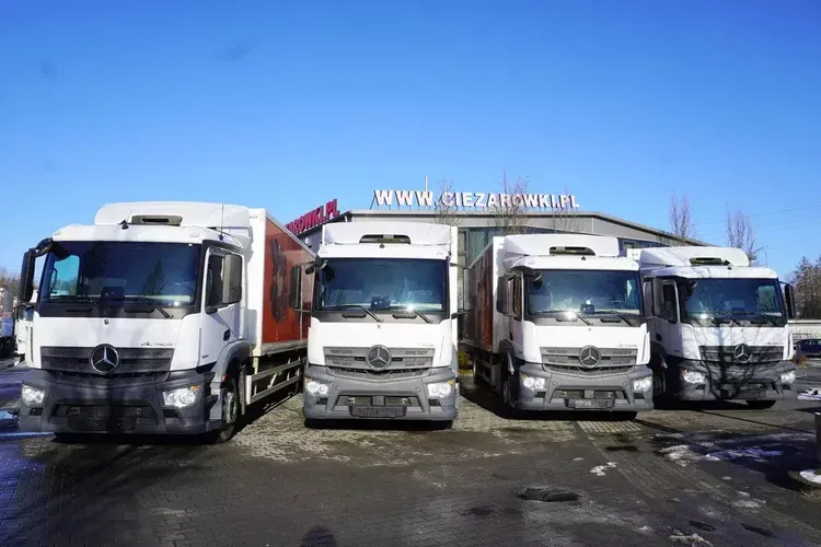 Mercedes Actros 1824 / Kabina sypialna / Chłodnia 22 EPAL / 4 sztuki zdjęcie 3