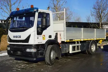 Iveco Eurocargo 160-210 / 75.000 km / Winda Dhollandia DHS072 2000 kg