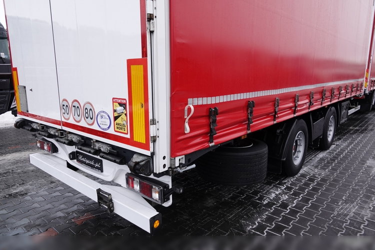 DAF XF 480 / ZESTAW TANDEM / 120 M3 / PRZEJAZDOWY / PO ZŁOTYM KONTRAKCIE SERWISOWYM zdjęcie 16