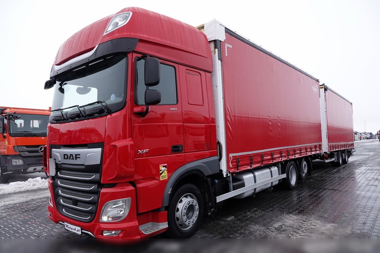 DAF XF 480 / ZESTAW TANDEM / 120 M3 / PRZEJAZDOWY / PO ZŁOTYM KONTRAKCIE SERWISOWYM zdjęcie 2