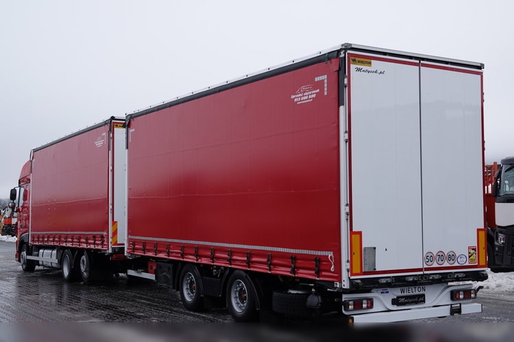 DAF XF 480 / ZESTAW TANDEM / 120 M3 / PRZEJAZDOWY / PO ZŁOTYM KONTRAKCIE SERWISOWYM zdjęcie 3