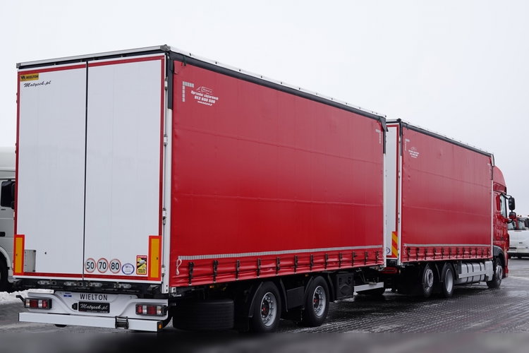 DAF XF 480 / ZESTAW TANDEM / 120 M3 / PRZEJAZDOWY / PO ZŁOTYM KONTRAKCIE SERWISOWYM zdjęcie 4