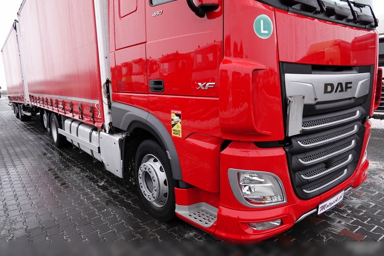 DAF XF 480 / ZESTAW TANDEM / 120 M3 / PRZEJAZDOWY / PO ZŁOTYM KONTRAKCIE SERWISOWYM zdjęcie 7