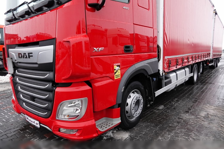 DAF XF 480 / ZESTAW TANDEM / 120 M3 / PRZEJAZDOWY / PO ZŁOTYM KONTRAKCIE SERWISOWYM zdjęcie 8