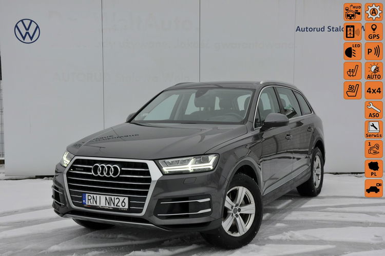 Audi Q7 3.0TDI 286KM Quattro Kamera El.Fotele Skóra LEDy SalonPL 1wł FV23% zdjęcie 1