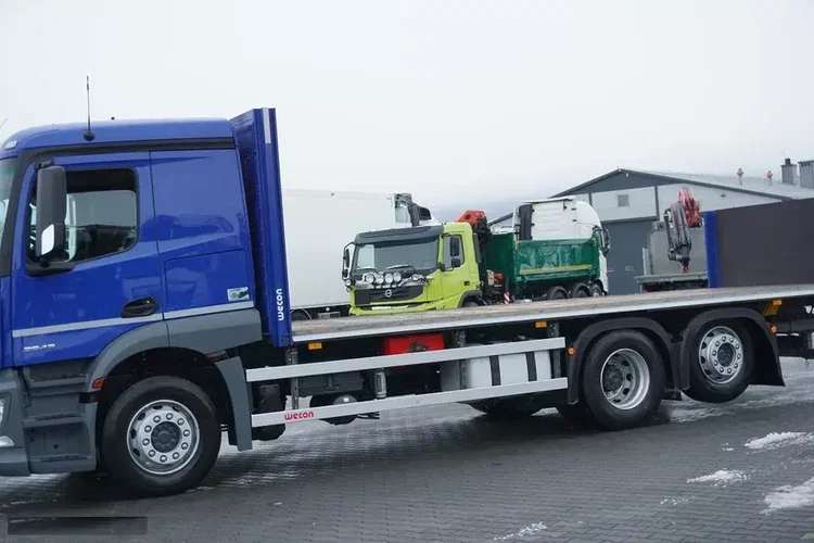 Mercedes ACTROS / 2543 / ACC / E 6 / PEŁNY ADR / PLATFORMA / ZAWIESIE POD WÓZEK zdjęcie 15