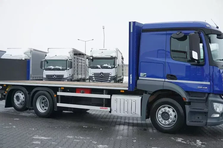 Mercedes ACTROS / 2543 / ACC / E 6 / PEŁNY ADR / PLATFORMA / ZAWIESIE POD WÓZEK zdjęcie 16