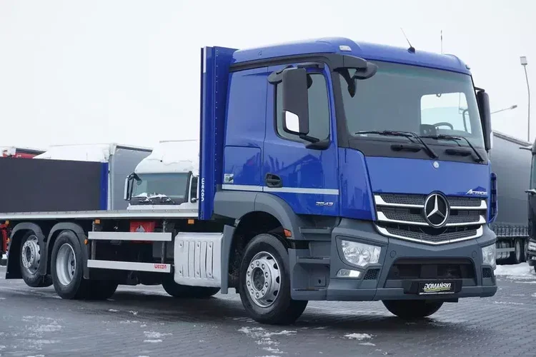 Mercedes ACTROS / 2543 / ACC / E 6 / PEŁNY ADR / PLATFORMA / ZAWIESIE POD WÓZEK zdjęcie 22
