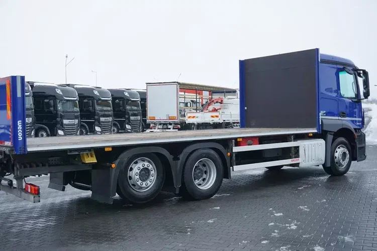 Mercedes ACTROS / 2543 / ACC / E 6 / PEŁNY ADR / PLATFORMA / ZAWIESIE POD WÓZEK zdjęcie 27