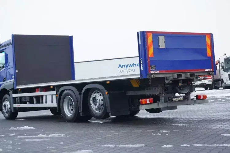 Mercedes ACTROS / 2543 / ACC / E 6 / PEŁNY ADR / PLATFORMA / ZAWIESIE POD WÓZEK zdjęcie 28