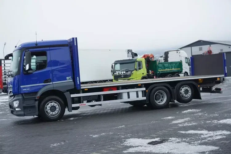 Mercedes ACTROS / 2543 / ACC / E 6 / PEŁNY ADR / PLATFORMA / ZAWIESIE POD WÓZEK zdjęcie 3