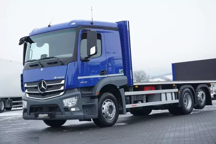 Mercedes ACTROS / 2543 / ACC / E 6 / PEŁNY ADR / PLATFORMA / ZAWIESIE POD WÓZEK zdjęcie 31