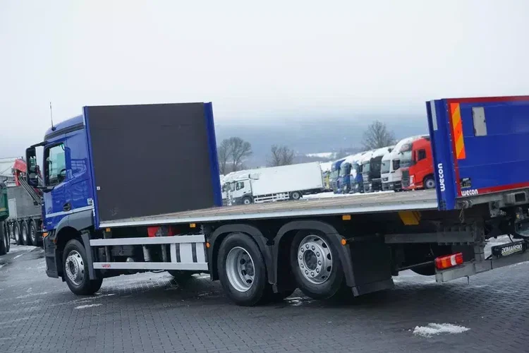 Mercedes ACTROS / 2543 / ACC / E 6 / PEŁNY ADR / PLATFORMA / ZAWIESIE POD WÓZEK zdjęcie 34